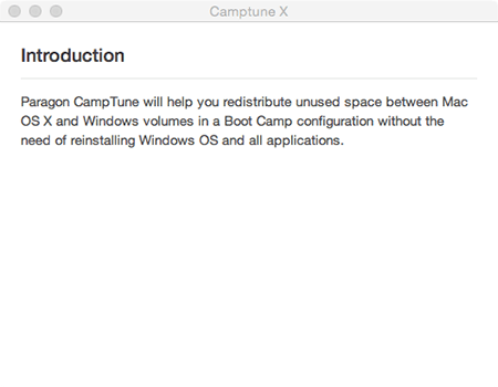 Paragon Camptune X for Mac截图