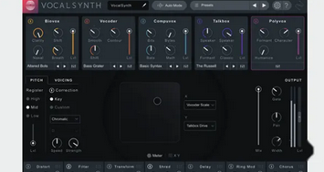 iZotope VocalSynth Mac截图