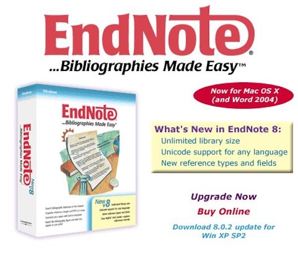 EndNote X6 Mac截图