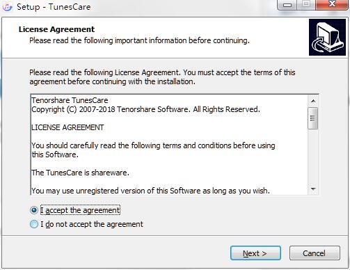 Tenorshare TunesCare截图