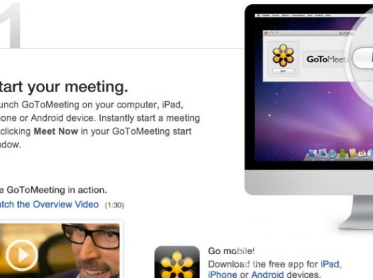 GoToMeeting Mac截图