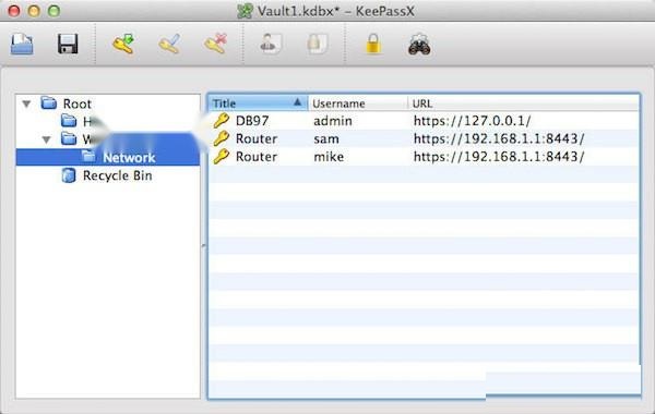 KeePassXC for Mac截图