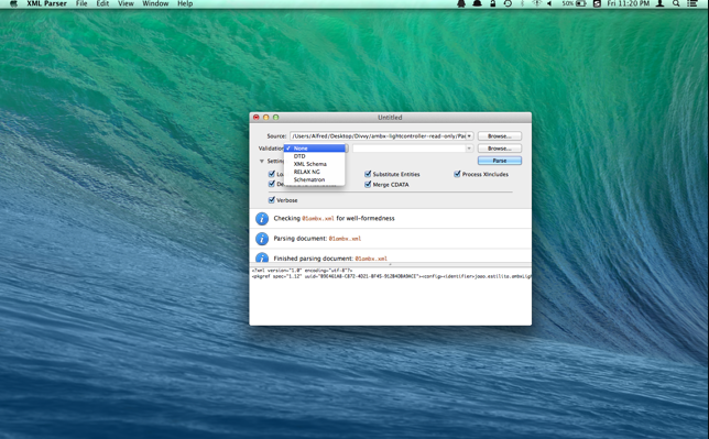 XML Parser Mac截图