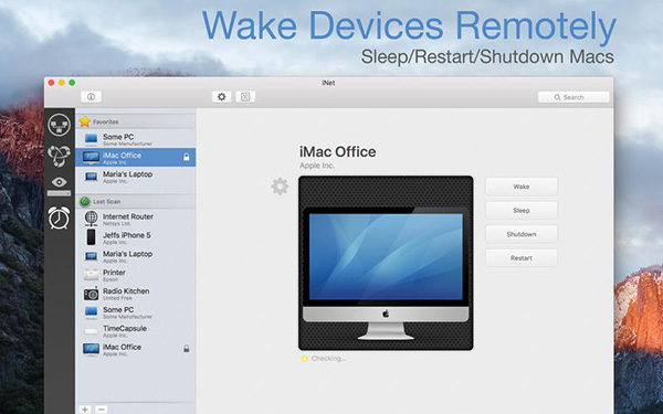 iNet Network Scanner for Mac截图