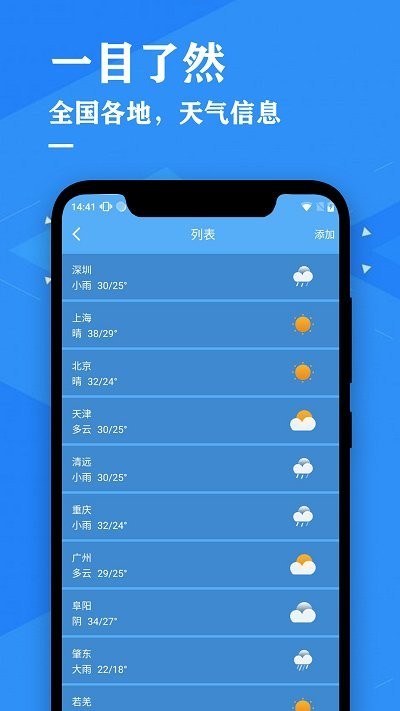 天气预报吧截图