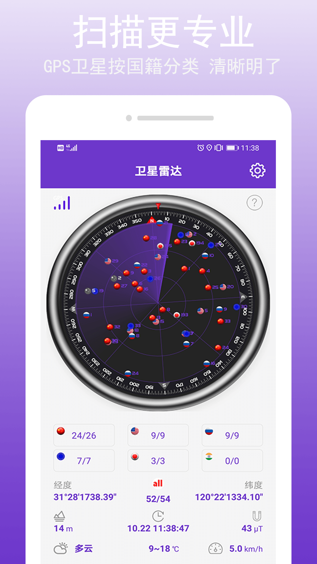 GPS万能工具截图