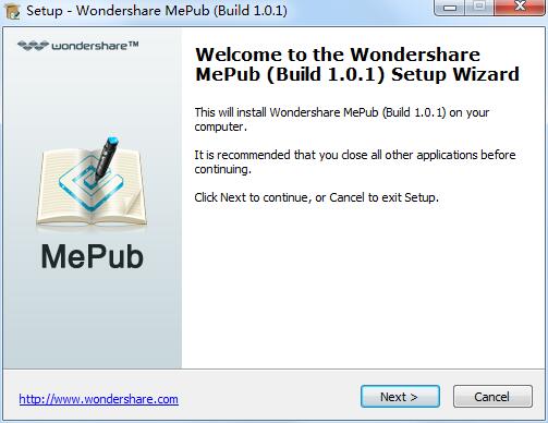 Wondershare MePub截图