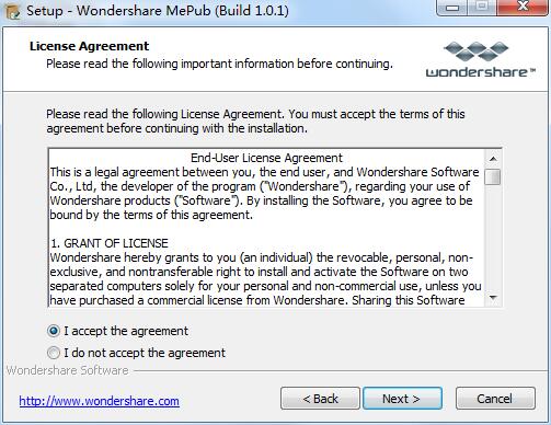 Wondershare MePub截图