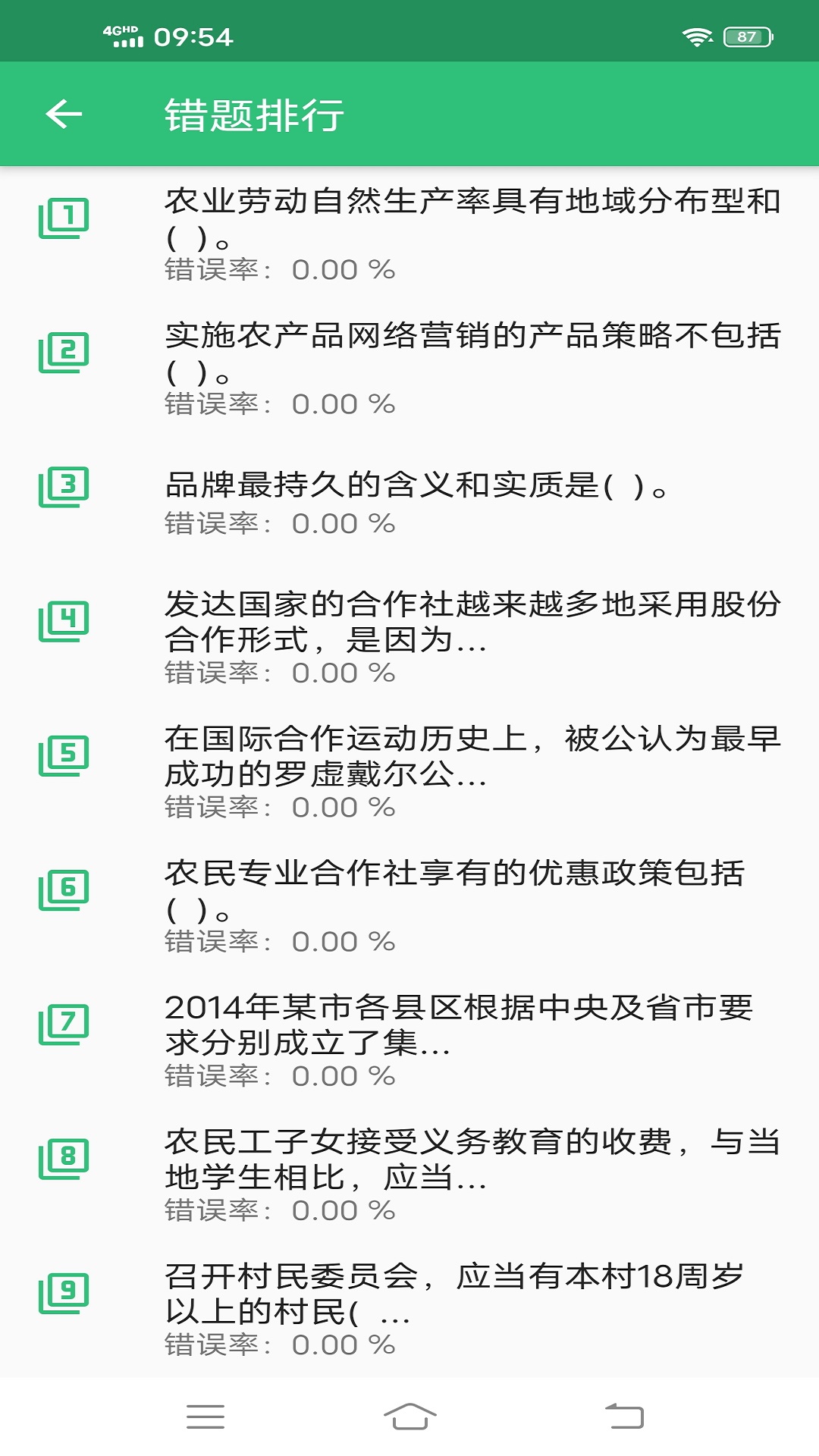 初级经济师农业经济师截图