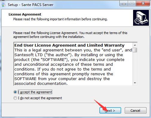 Sante PACS Server截图