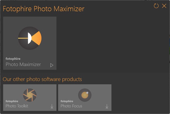 Fotophire Maximizer截图