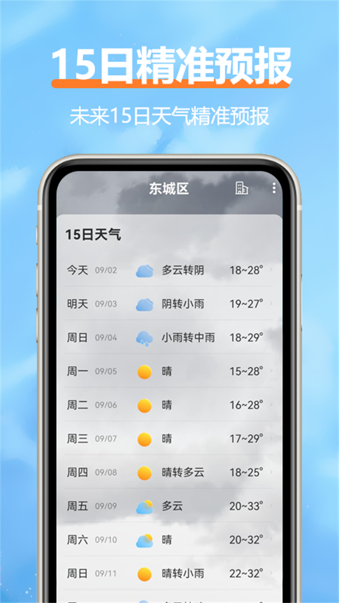 舒云天气截图