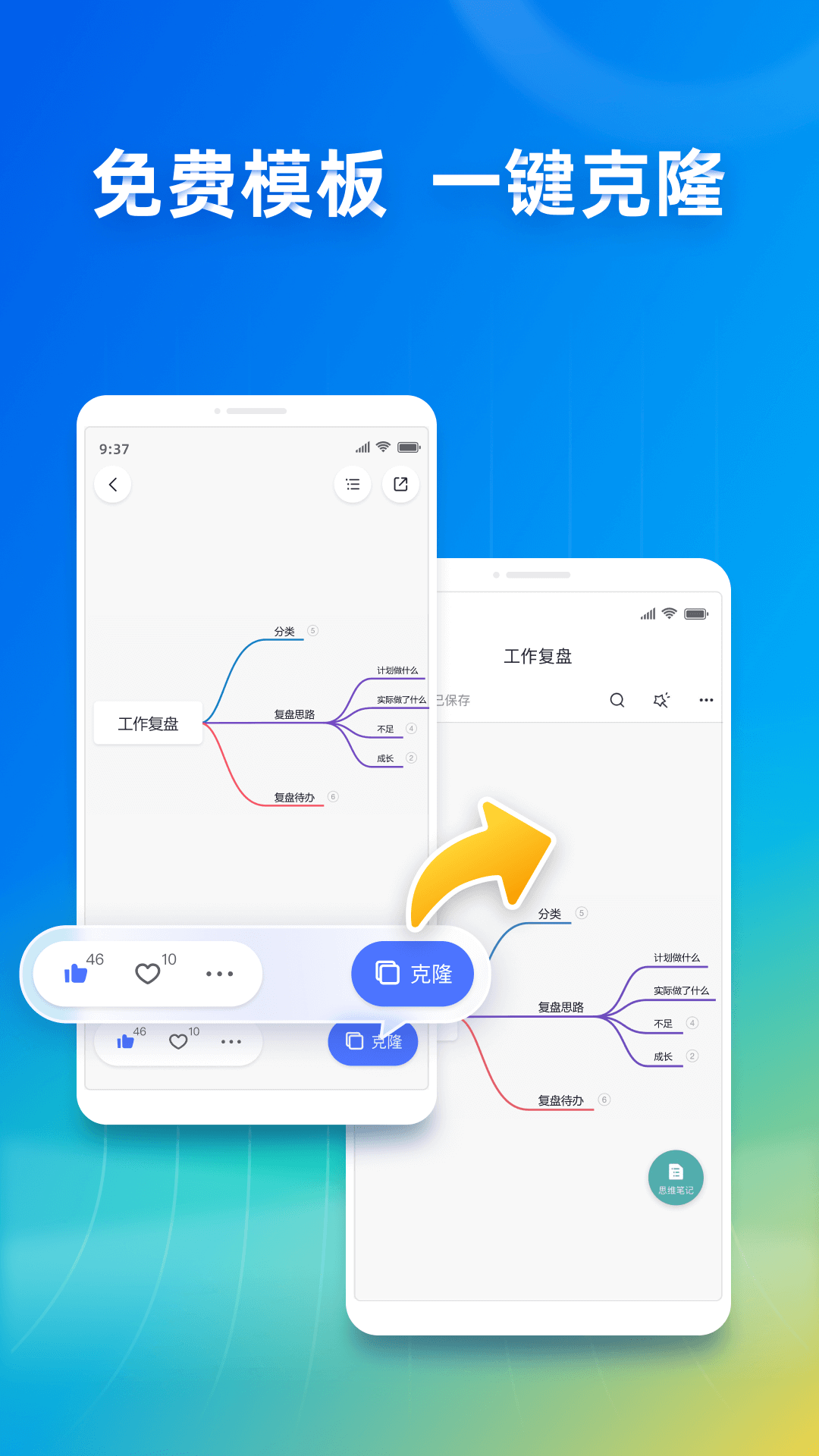 ProcessOn思维导图截图