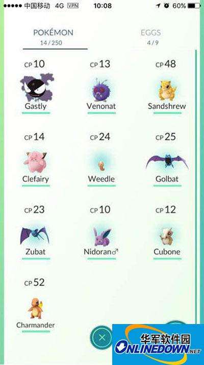 Pokemon GO精灵
